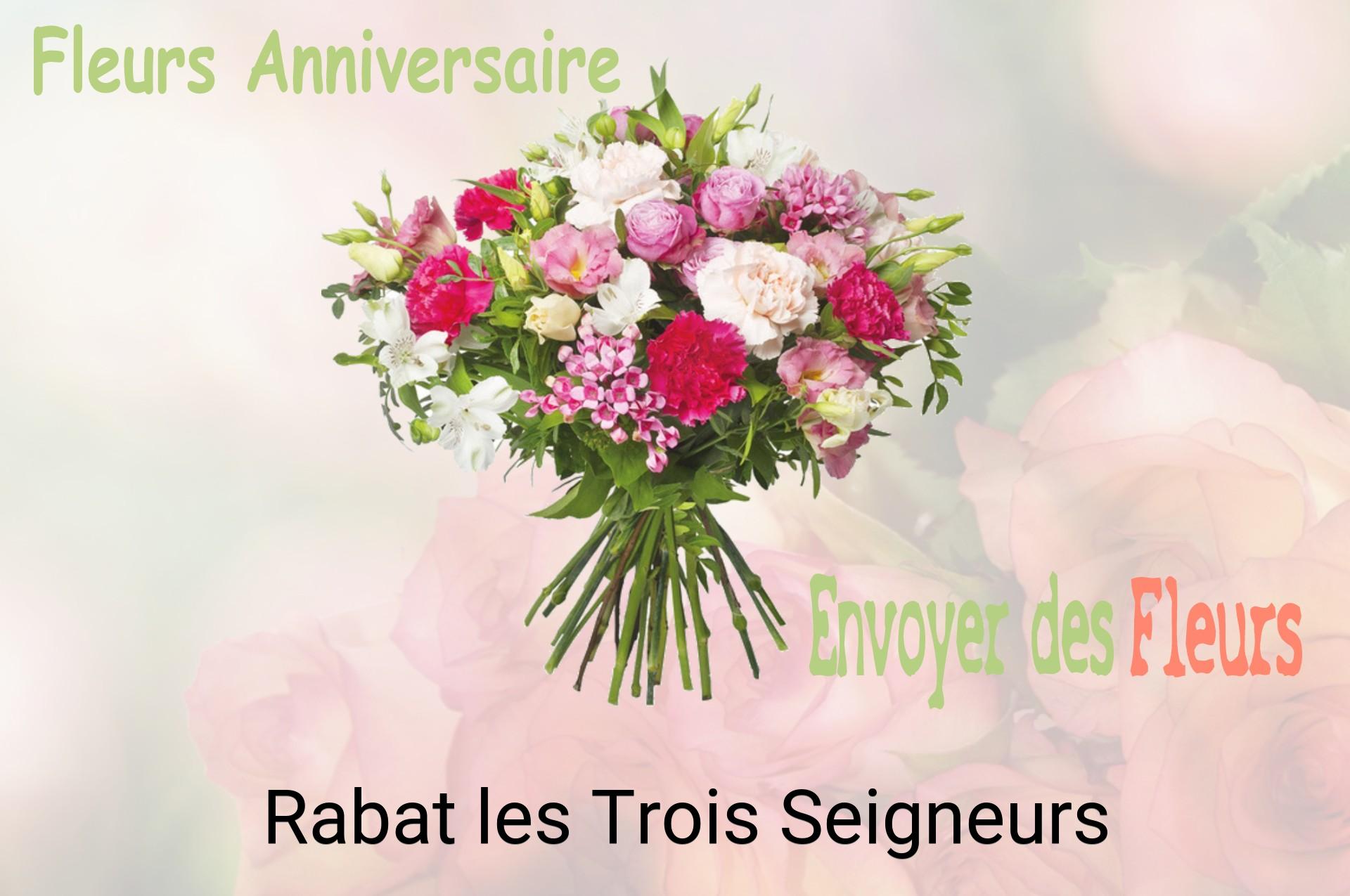 Bouquet de fleurs d’anniversaire livré à Rabat-les-Trois-Seigneurs