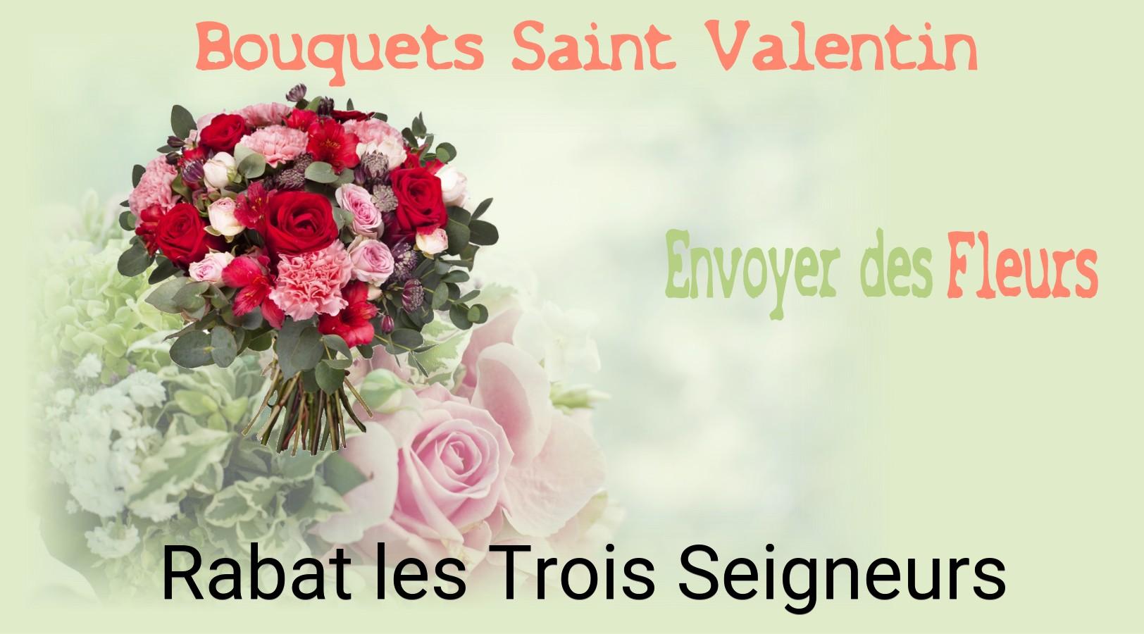 Roses de Saint-Valentin livrées à Rabat-les-Trois-Seigneurs